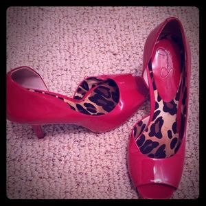 Jessica Simpson Red Heels